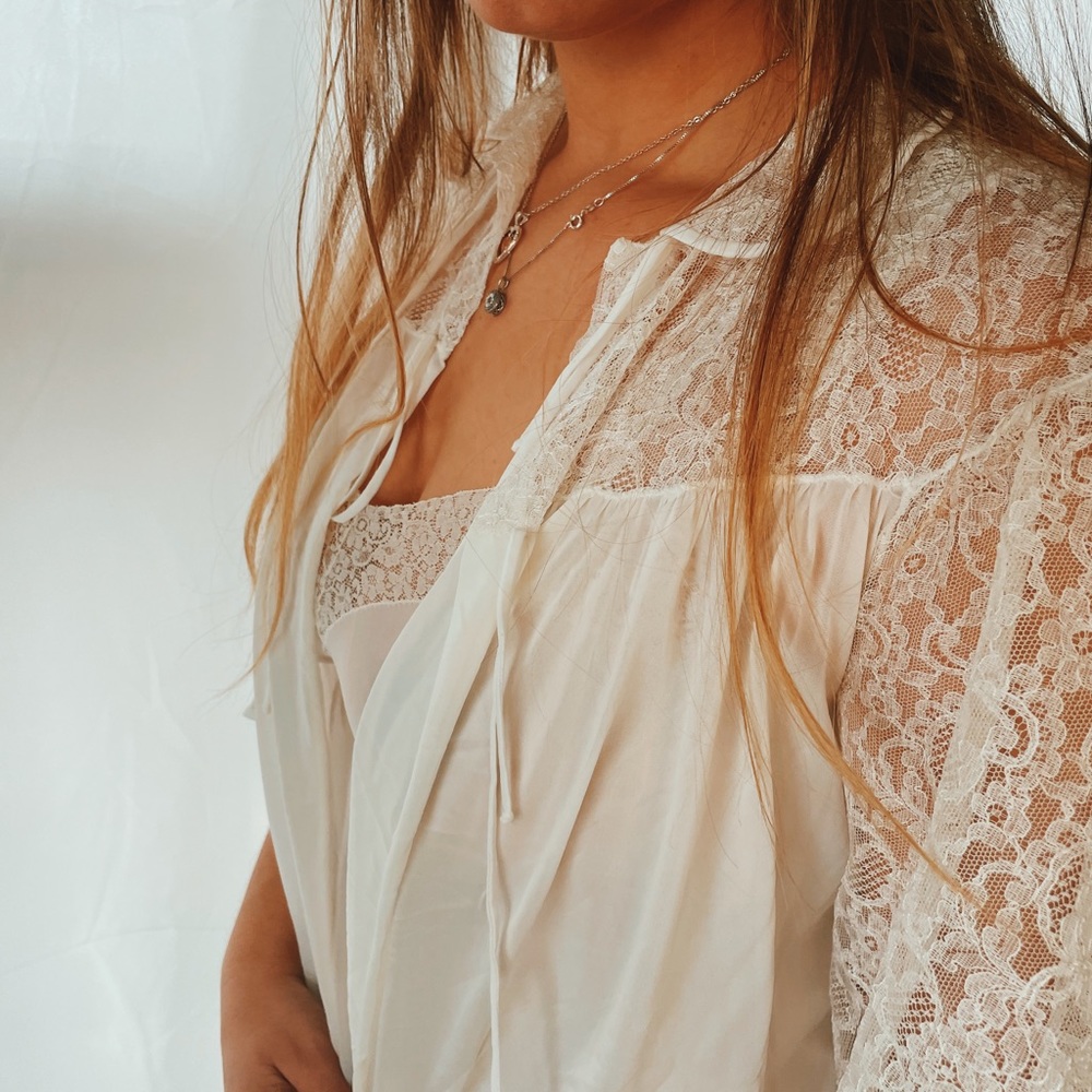 Vintage lace bridal lingerie Radcliffe - Picture 2 of 8
